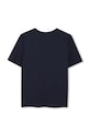 Παιδικό βαμβακερό μπλουζάκι BOSS J52982.114.150 σκούρο μπλε SS26