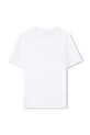 Detské bavlnené tričko BOSS J52983.102.108 biela SS26
