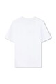 Detské bavlnené tričko BOSS J52983.114.150 biela SS26