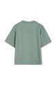 Dječaci Dječja pamučna majica kratkih rukava BOSS J52990.102.108 zelena