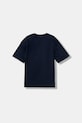 BOSS gyerek pamut póló J52990.162.174 sötétkék SS26