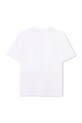 Detské bavlnené tričko BOSS J52978.162.174 biela SS26