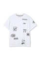 Detské bavlnené tričko BOSS bavlna biela J52984.114.150