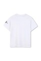 Detské bavlnené tričko BOSS J52984.162.174 biela SS26