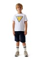 Guess tricou de bumbac pentru copii print alb L6GI00.K8HM4.PPY2.M