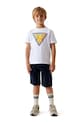 Guess tricou de bumbac pentru copii print alb L6GI00.K8HM4.PPY2.M