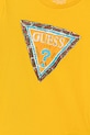 Chłopiec Guess t-shirt bawełniany dziecięcy L6GI00.K8HM4.PPY2.M żółty