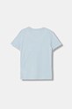Guess t-shirt bawełniany dziecięcy L6GI00.K8HM4.PPY2.M niebieski SS26