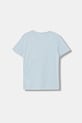 Guess t-shirt bawełniany dziecięcy L6GI00.K8HM4.PPY2.M niebieski SS26
