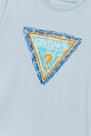 Chłopiec Guess t-shirt bawełniany dziecięcy L6GI00.K8HM4.PPY2.M niebieski