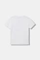 Guess t-shirt bawełniany dziecięcy L6GI02.K8HM4.PPY2.M biały SS26