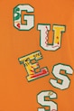 Chłopiec Guess t-shirt bawełniany dziecięcy L6GI02.K8HM4.PPY2.M pomarańczowy