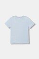 Guess t-shirt bawełniany dziecięcy L6GI09.K8HM4.PPY2.M niebieski SS26