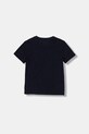 Guess t-shirt bawełniany dziecięcy L6GI09.K8HM4.PPY2.M granatowy SS26