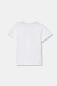 Dječja pamučna majica kratkih rukava Guess N6GI04.K8HM4.PPY2.M bijela SS26