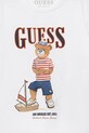 Dječaci Dječja pamučna majica kratkih rukava Guess N6GI04.K8HM4.PPY2.M bijela