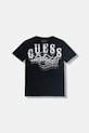 Guess t-shirt dziecięcy bawełniany czarny L6GI13.K8HM4.PPY2.M