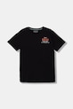 Guess t-shirt per bambini in cotone nero L6GI21.K8HM4.PPY2.M