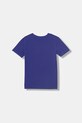 Guess t-shirt dziecięcy bawełniany z elastanem L6GI27.J1314.PPY2.M fioletowy SS26