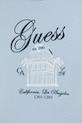 Chłopiec Guess t-shirt bawełniany dziecięcy N6GI00.K8HM4.PPY2.M niebieski