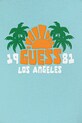 Chłopiec Guess t-shirt dziecięcy bawełniany N6GI09.K8HM4.PPY2.M niebieski
