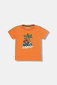 Guess t-shirt dziecięcy bawełniany pomarańczowy N6GI12.K8HM4.PPY2.M
