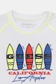 Chłopiec Guess t-shirt dziecięcy bawełniany N6GI19.K8HM4.PPY2.M biały