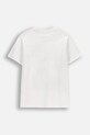 Detské bavlnené tričko Coccodrillo WC6143208VBA biela SS26