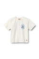 Wheat t-shirt dziecięcy bawełniany 2091.012.GOTS biały SS26