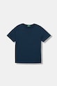 United Colors of Benetton t-shirt dziecięcy bawełniany 3I1XC10SJ.G.Stagionale granatowy SS26