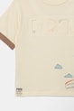 Chlapec United Colors of Benetton tričko detské bavlnené 3I1XG10LZ.P.Stagionale béžová