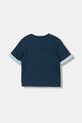 United Colors of Benetton tričko detské bavlnené 3I1XG10LZ.P.Stagionale tmavomodrá SS26