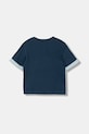 United Colors of Benetton tričko detské bavlnené 3I1XG10LZ.P.Stagionale tmavomodrá SS26