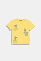 United Colors of Benetton t-shirt dziecięcy bawełniany żółty 3I1XG10MA.P.Stagionale