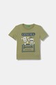 United Colors of Benetton t-shirt per bambini in cotone verde 3I1XG10MA.P.Stagionale