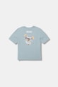United Colors of Benetton Tričko detské bavlnené 3MI5C10S9.G.Stagionale modrá SS26