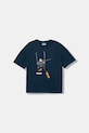 United Colors of Benetton tričko detské bavlnené tmavomodrá 3MI5C10S9.G.Stagionale