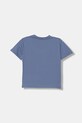 United Colors of Benetton t-shirt dziecięcy bawełniany 3I1XG10MF.P.Stagionale niebieski SS26