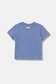 United Colors of Benetton T-shirt παιδικό βαμβακερό 3SDLG10ML.P.Stagionale μπλε SS26