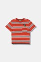 United Colors of Benetton T-shirt per bambini in cotone rosso 3T52G10MI.P.Stagionale