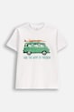 Coccodrillo tričko detské bavlnené biela WC6143205VBB