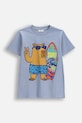 Coccodrillo tričko detské bavlnené modrá WC6143207VBB