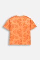 Coccodrillo T-shirt dziecięcy bawełniany WC6143201HBJ pomarańczowy SS26