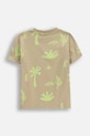 Dječaci Coccodrillo majica za djecu od pamuka WC6143203TBK bež