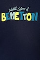 Băieți United Colors of Benetton tricou pentru copii din bumbac 3I1XG10MX.P.seasonal bleumarin