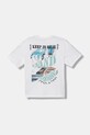United Colors of Benetton tričko dětské bavlněné 3I1XC10TY.G.seasonal bílá SS26