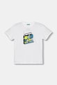 United Colors of Benetton tricou pentru copii din bumbac alb 3I1XC10TF.G.seasonal