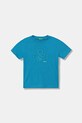 United Colors of Benetton tričko dětské bavlněné modrá 3I1XC10TF.G.seasonal