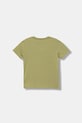 United Colors of Benetton tricou pentru copii din bumbac 3I1XC10TF.G.seasonal verde SS26