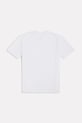 Chłopiec New Balance T-shirt dziecięcy bawełniany YT61Q4N0 biały